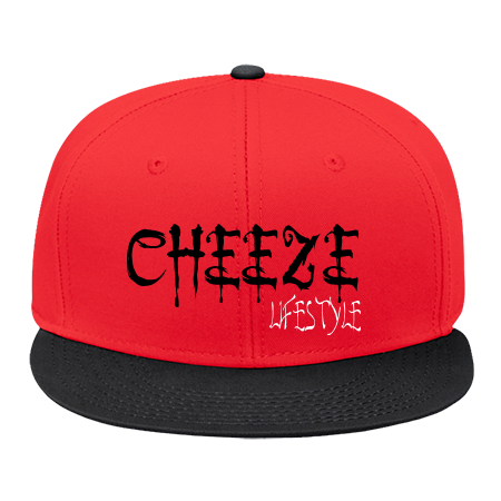 Red Cheeze Snapback Hat